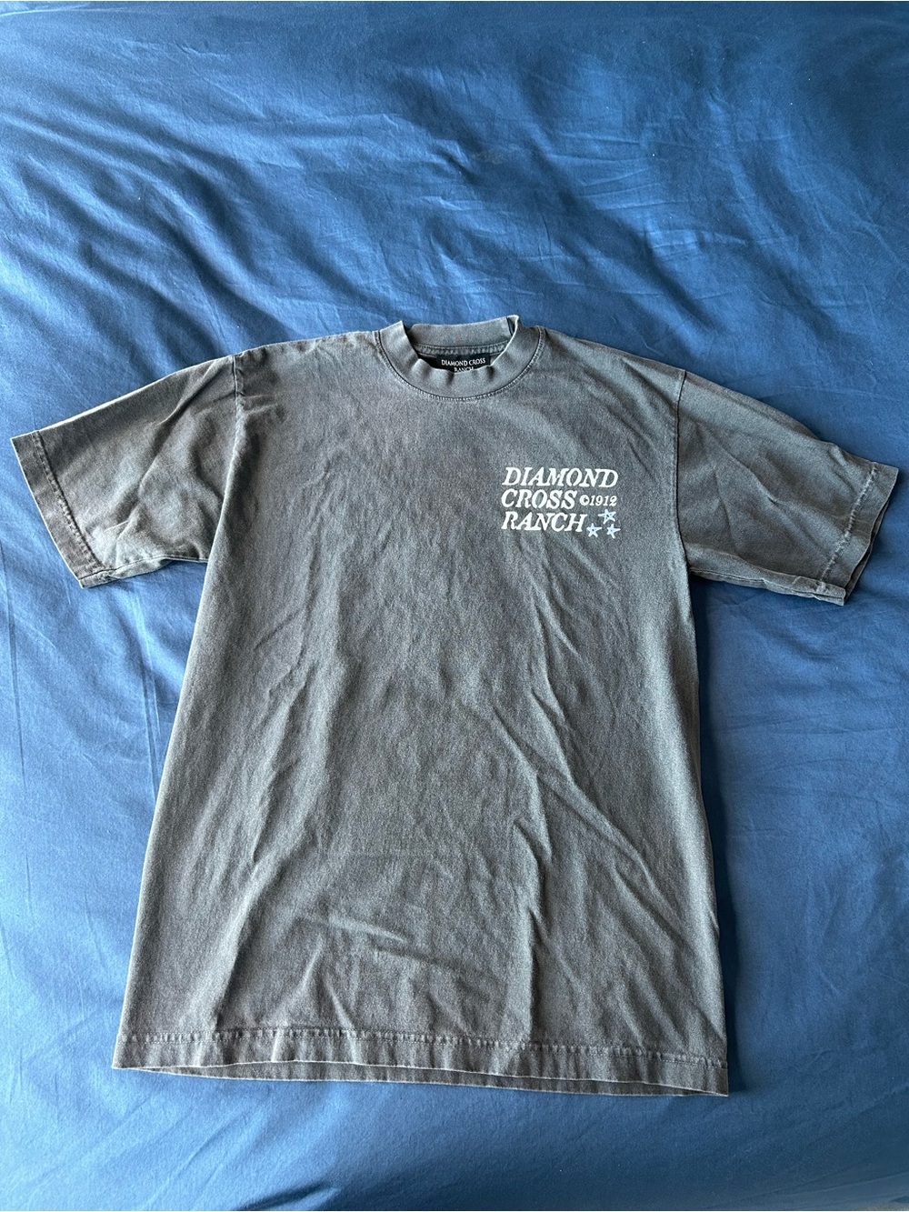Diamond Cross Ranch Crewneck T-Shirt